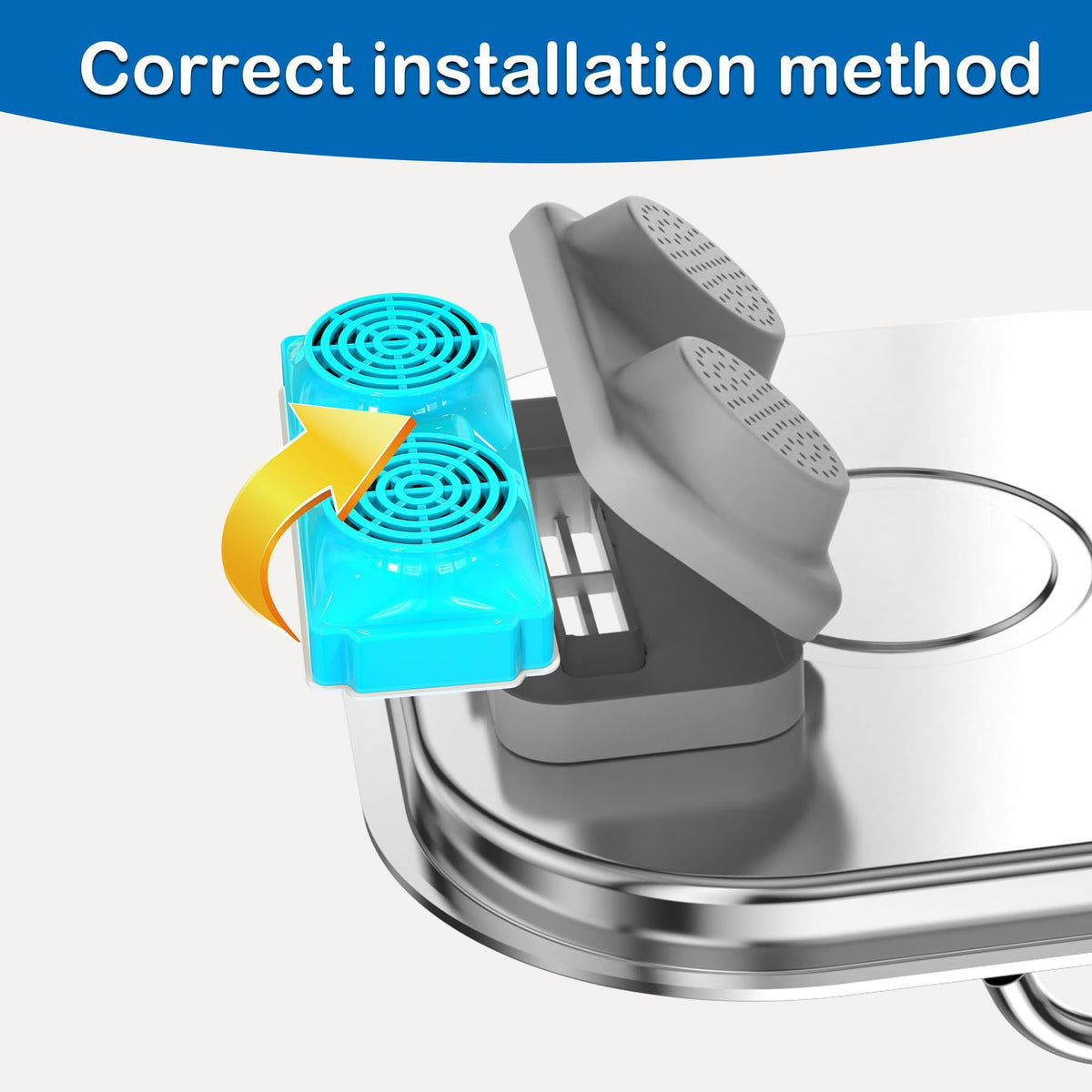 Replacement carbon filter cartridges for a pet water fountain, photo 4