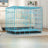 Foldable iron pet crate for small dogs, detail photo 19