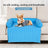 Ice silk pet cooling mat on a sofa, main product photo