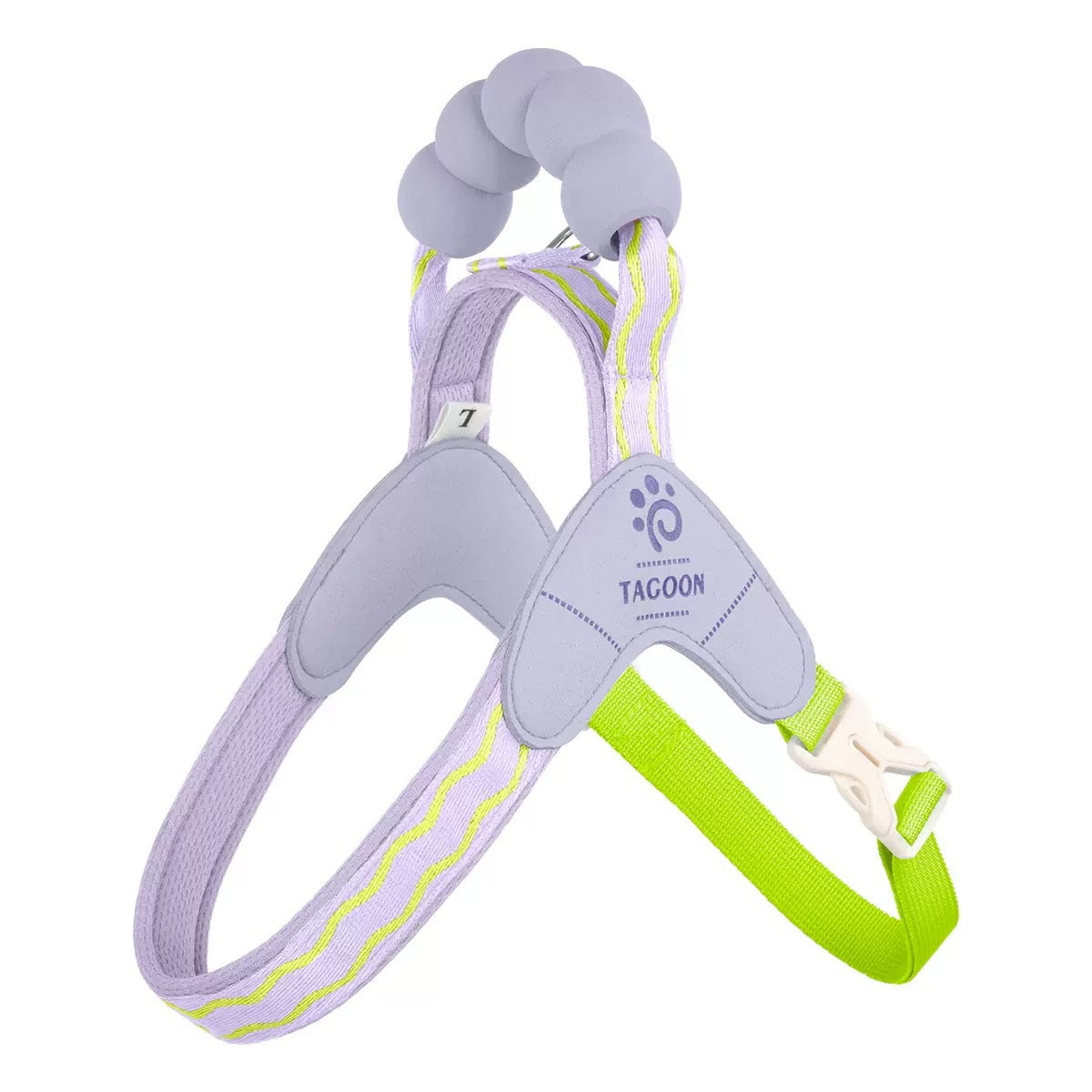 Adjustable dog harness with soft cloud-shaped sponge handle, product image 16