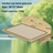 Suction cup window cat bed with clear capsule in Window Platform with Sisal Mat