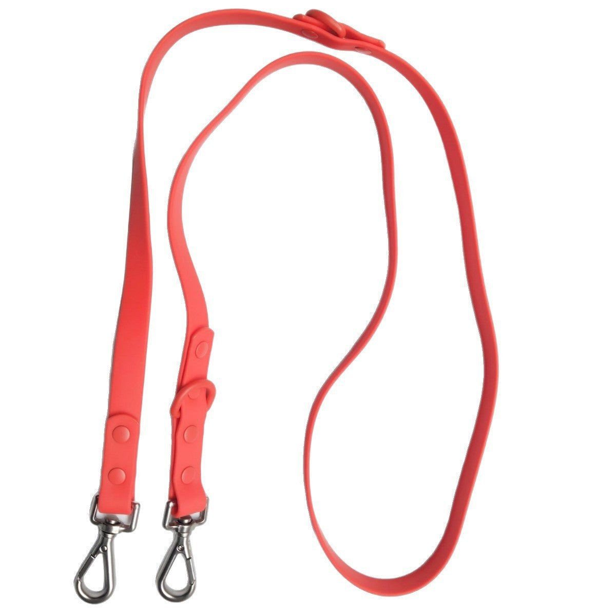 PVC dog harness lead and collar set in bright colours, main product photo