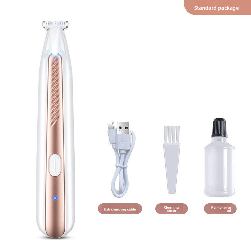 Quiet Electric Paw Hair Trimmer for Dogs and Cats, Rechargeable