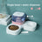 Elevated Double or Triple Pet Food and Water Bowl with Anti-Spill Base for Cats and Dogs