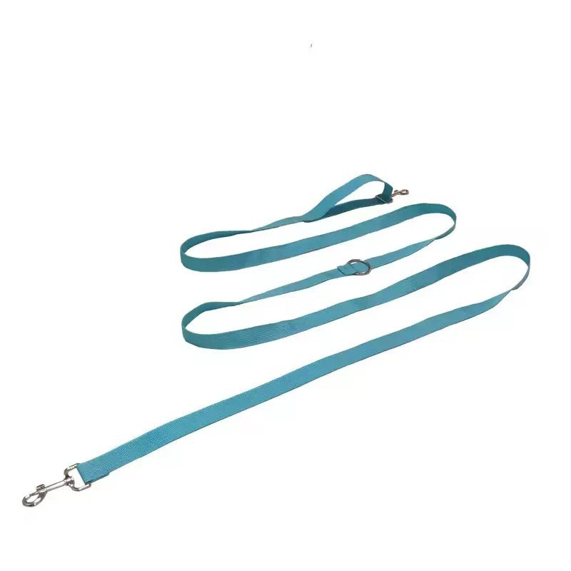 Thick nylon dog walking lead 238cm long, ideal for everyday use
