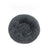 Non slip round long plush donut dog bed, view 12