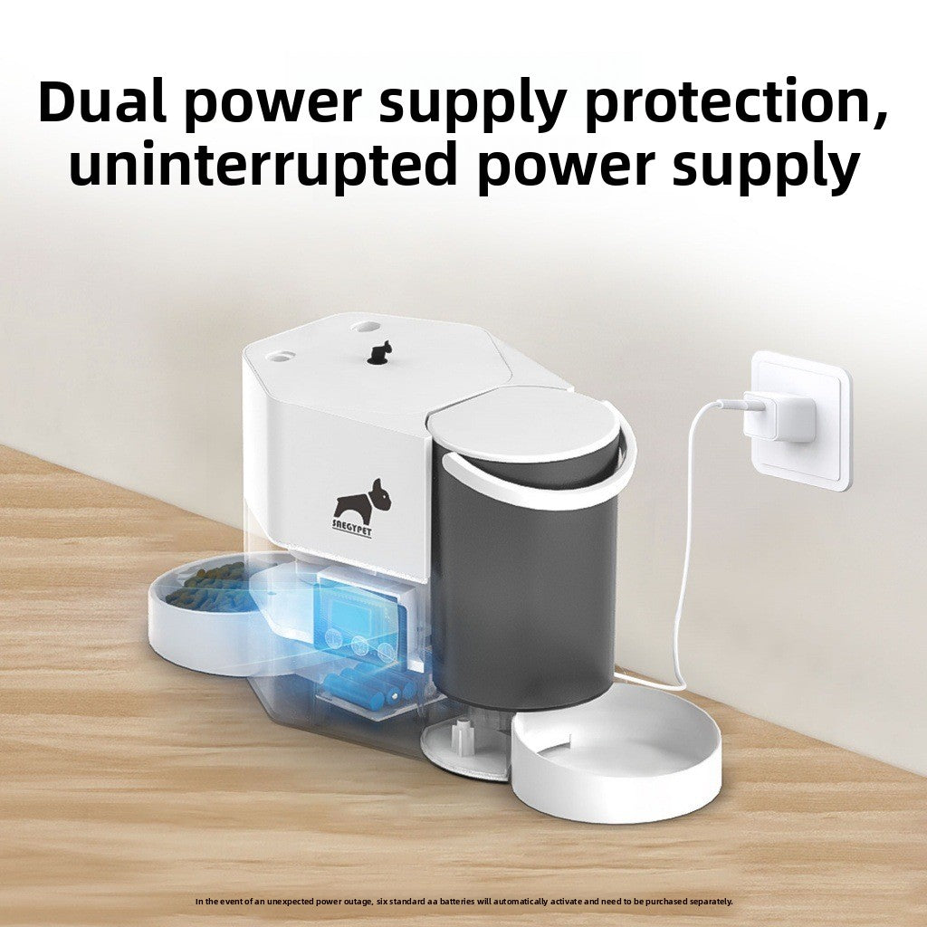 Automatic Pet Food and Water Dispenser with APP Control