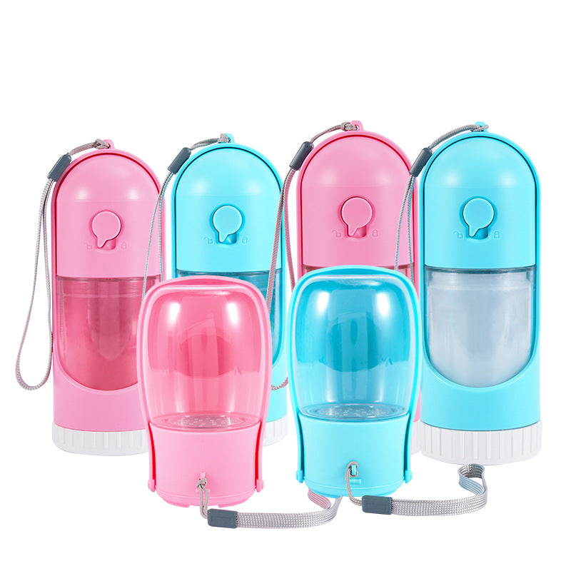 Foldable Portable Dog Water and Food Cup for Outdoor Walks and Summer Outings