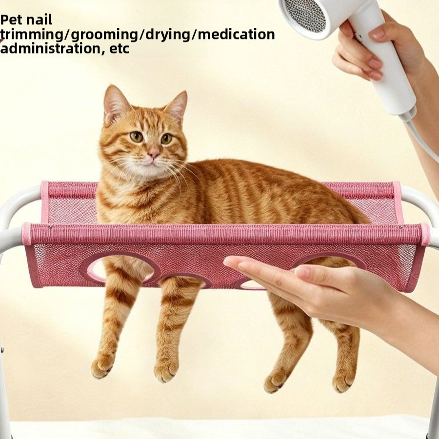 Pet grooming restraint hammock for small dogs and cats, photo 2 of 8