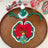 Hand-crocheted Christmas collar for cats with snowflake design, product image 10