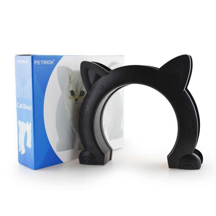 ABS flap door for cats and small dogs, further angle view