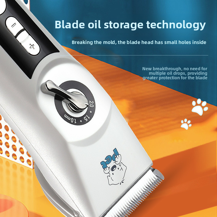 Cordless Dog Hair Clipper Kit with 3mm Precision Blade