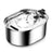 3.2L Stainless Steel Pet Water Fountain with Silent Pump and 3-Stage Filtration