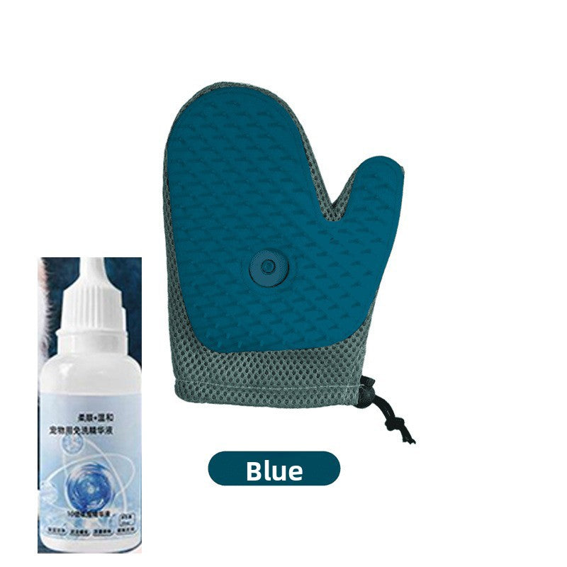 Spray Pet Hair Removal Gloves with Anti-Static Mist