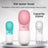 Portable Pet Water Bottle with Carrying Rope, 350ml or 550ml Leakproof Walking Bottle