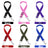 Dog car seat belt leads in blue, black, red and pink