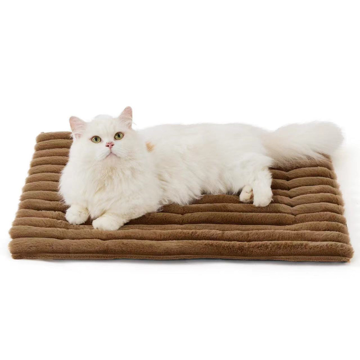 Velvet Pet Kennel Bed for Winter, Soft Plush Dogs and Cats
