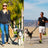 Hands-free bungee lead with two handles, ideal for runs and hikes