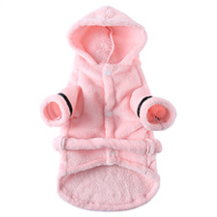 Coral fleece pet bathrobe and towel for dogs and cats, image 18