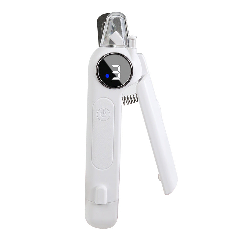 2-in-1 Pet Nail Trimmer and Grinder with Safety Guard