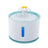 2.4L Pet Water Fountain with Flower-Shaped Spout, Filter and Quiet Pump for Cats