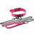 PU leather dog collar and lead set with chain detail, product image 21