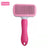 Self-Cleaning Soft Pin Slicker Brush for Detangling Dogs and Cats