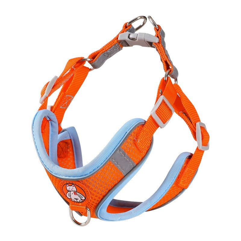 Reflective nylon harness or lead for small pets, ideal for everyday use