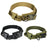 Tactical nylon dog collar with cobra buckle in 4 colour options