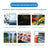 Compact USB aquarium air pump in a colourful silicone shell, view 4