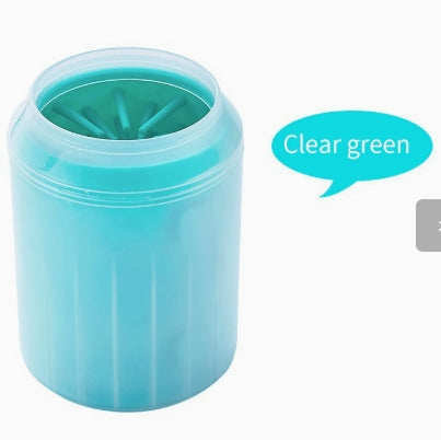 Can-Shaped Silicone Paw Cleaner Cup for Dogs and Cats, Portable