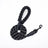 Reflective nylon dog lead with foam handle, available from Pet Royale UK