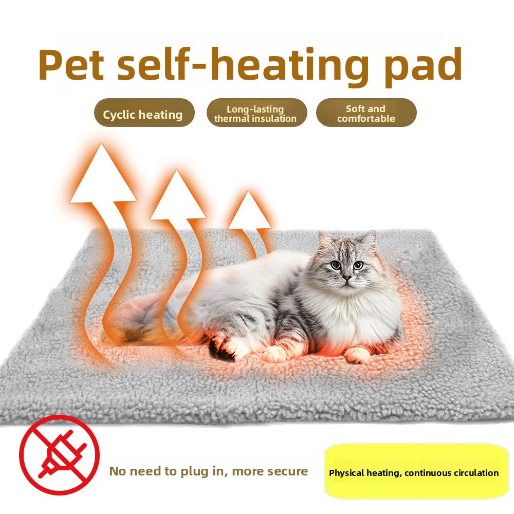 Brown pet mat with a black non-slip base