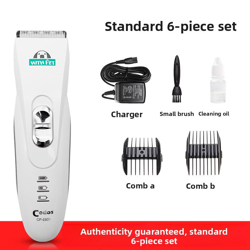 Electric Pet Grooming Clipper for Face, Feet and Body Fur