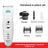 Electric Pet Grooming Clipper for Face, Feet and Body Fur