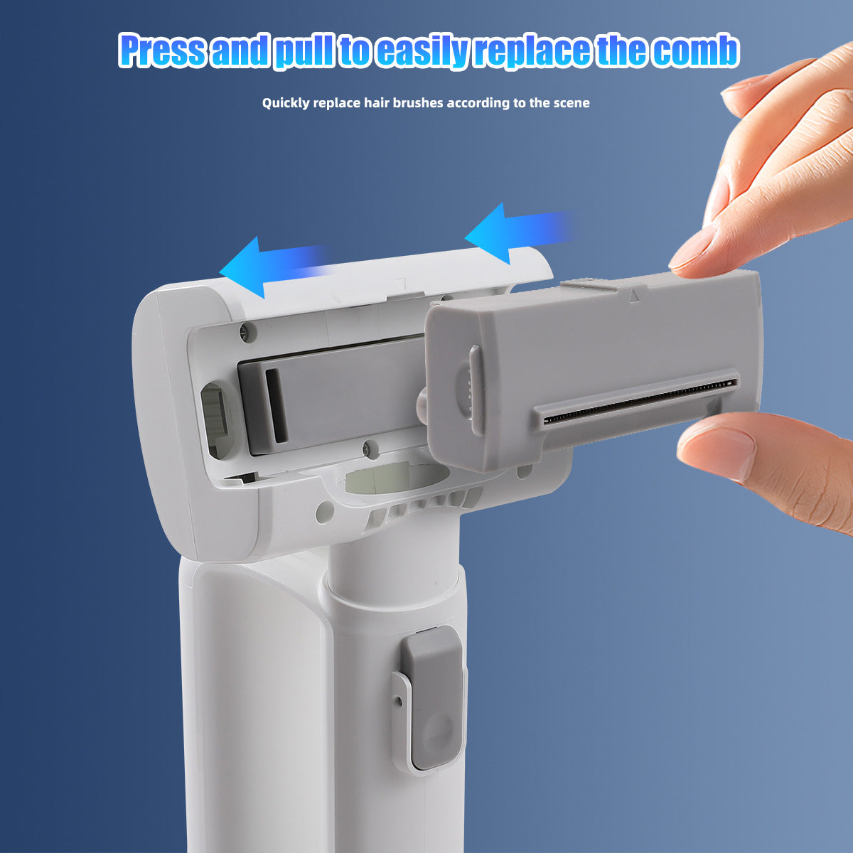 Type-C Pet Hair Trimmer with Suction, Low Frequency Groomer