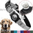 Nylon dog collar with waterproof AirTag holder case, tag not included, product image 1