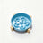 Flower-Shaped Ceramic Slow Feeder Pet Bowl with Wooden Stand for Cats and Dogs