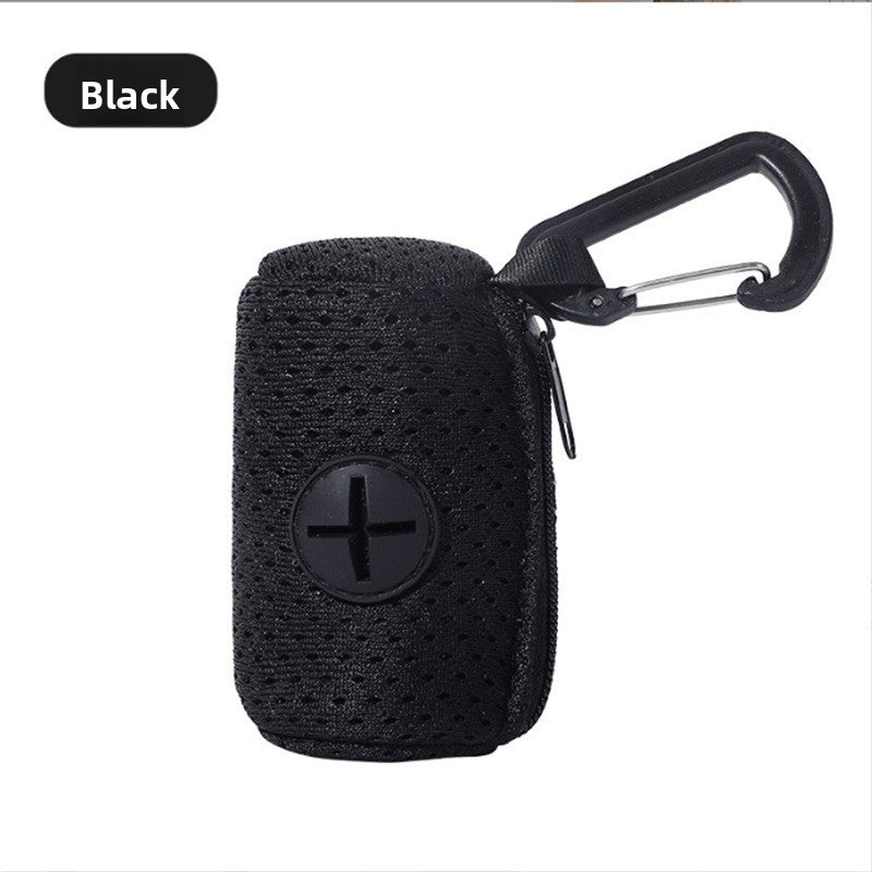 Dog Poo Bag Dispenser, Mesh Leash Attachment for Daily Walks