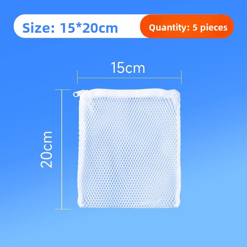 Aquarium filter media mesh bags with zip, photo 6 of 9