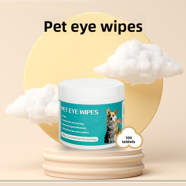Pet Grooming Wipes and Disposable Gloves Kit for Cats and Dogs