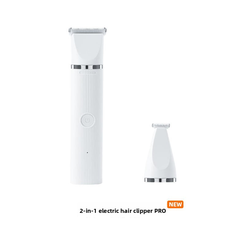 2-in-1 Electric Pet Hair and Paw Trimmer for Cats and Dogs