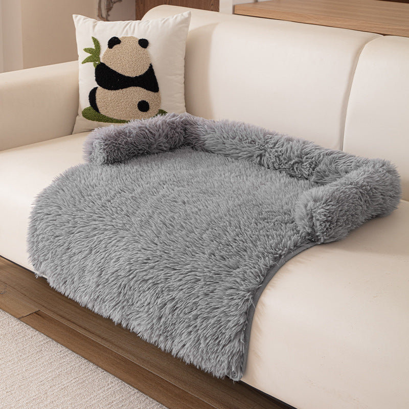 Thick square pet sofa cushion bed for dogs and cats, photo 22 of 23