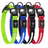 Waterproof light up dog collar with tracker pocket, view 1