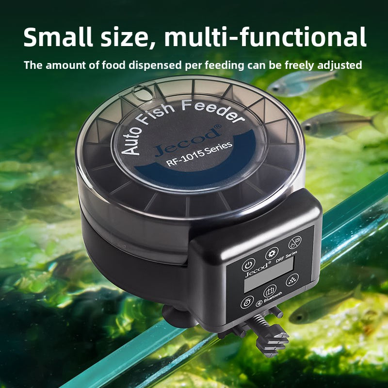 Automatic Fish Tank Feeder with RF Remote Control and Programmable Timer