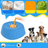 Dog Slow Feeder Lick Bowl in Durable ABS Plastic with Non-Slip Spherical Base