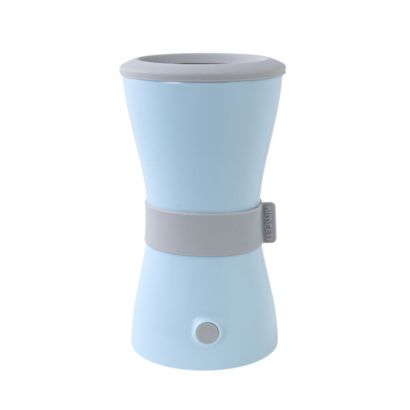 Automatic Pet Foot Soak Cup, Electric Paw Washer with Soft Silicone