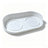Stainless Steel Pet Food Bowl with Slanted Opening and Non-Slip Silicone Base, 100ml
